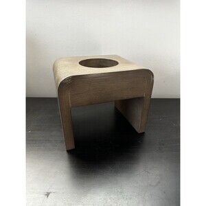 Lovesac Sactionals Drink Holder Weathered Ash *Flaws Scratches